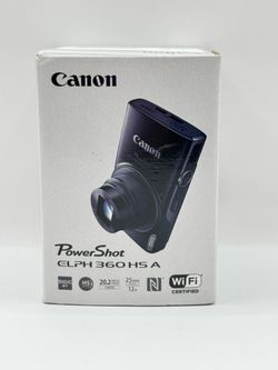 Canon PowerShot ELPH 360 HS A Silver