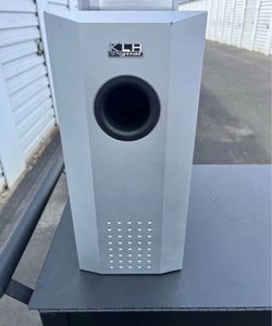 KLH speakers and subwoofer