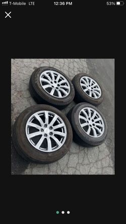 4 — 225/60r18 5x120 5x4.72 Stock Cadillac Cts Chevy Camaro S10 Bmw Wheels Rims Tires!!!!!!!