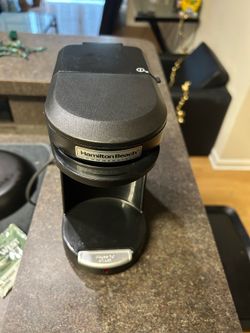 Hamilton Beach single serve coffee/tea maker