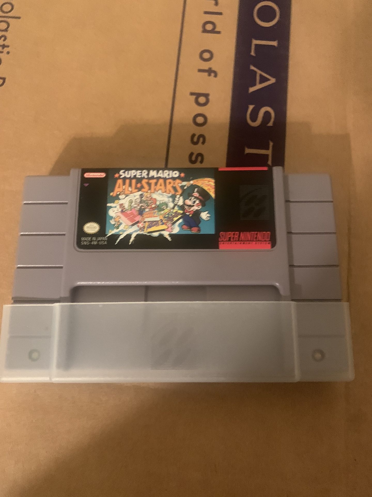 Super Nintendo Super Mario Allstars