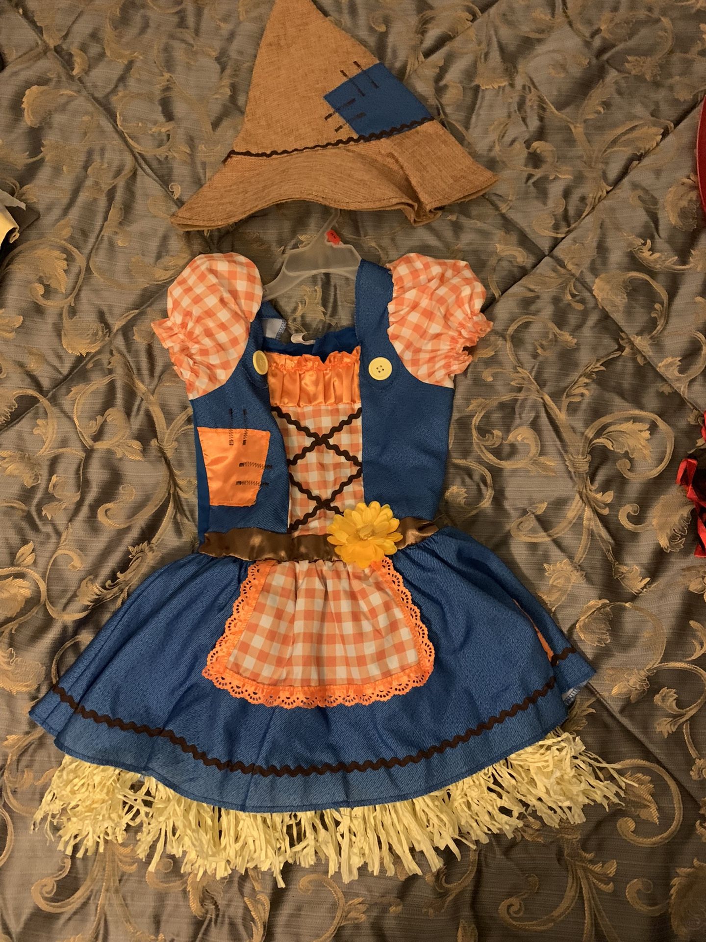 Girls Scare Crow Costume