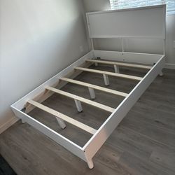 queen bed frame from Wayfair