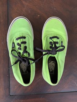 Neon Vans Shoes - $10