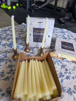 Taper candles