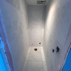 Installation of marble