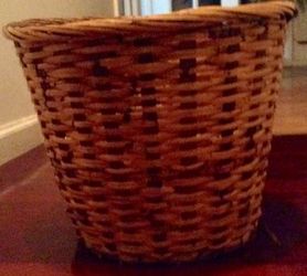 Large Wicker Planter or Artificial Tree Holder