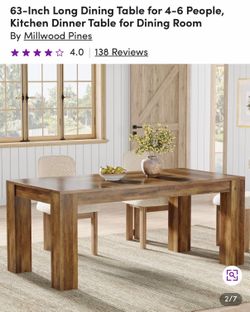 Dining Table - brand new