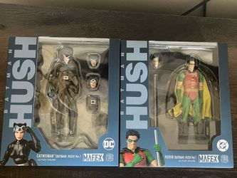 Mafex Hush Batman (Robin & Catwoman)