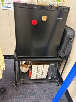Mini Fridge and Fridge Stand