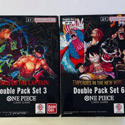 One Piece Double Pack displays (sealed) 