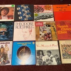 VINTAGE BIG TIME MIX 12 VINYL RECORD ALBUMS