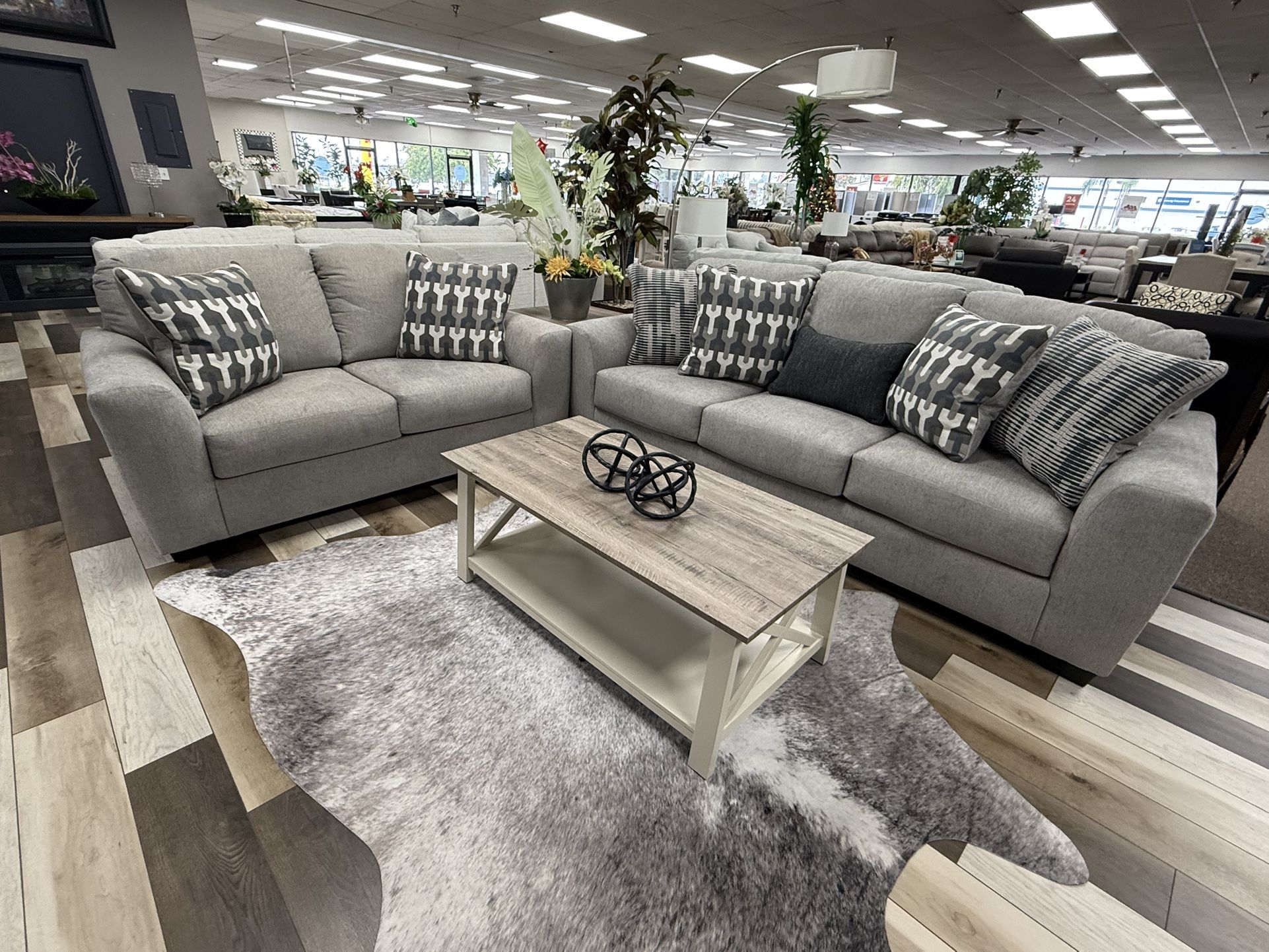 2 Pc Sofa And Loveseat