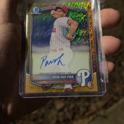 Wen-Hui Pan Autographed Card