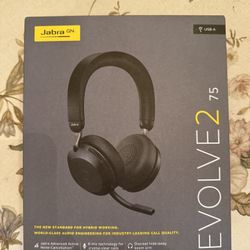 Jabra Evolve2 75 Wireless Headset