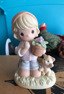 Precious moments March violet modest