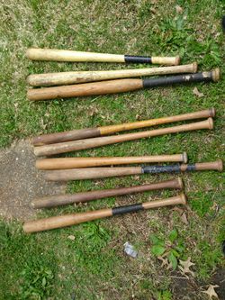 WOOD BATS. ALL FOR $40 TODAY ONLY