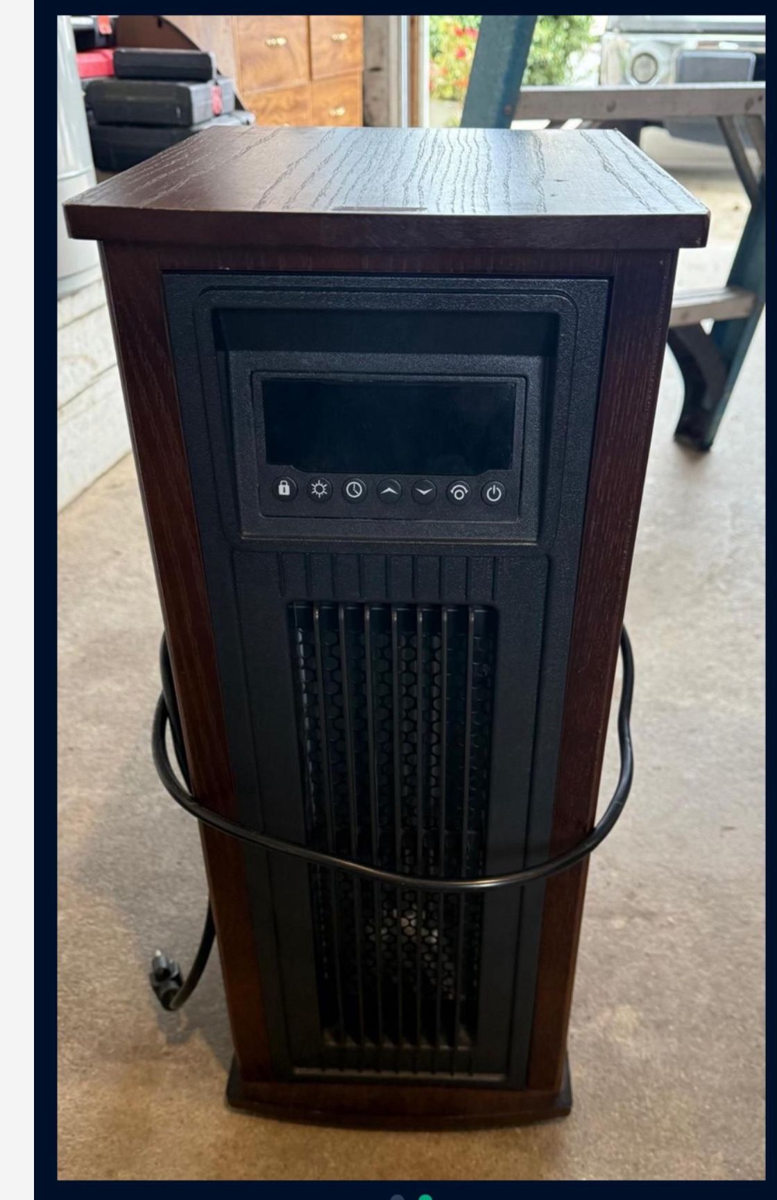 Brown heater like new