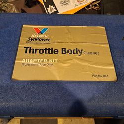 Fuel Rail And Throttle Body Cleaner Installation Kit