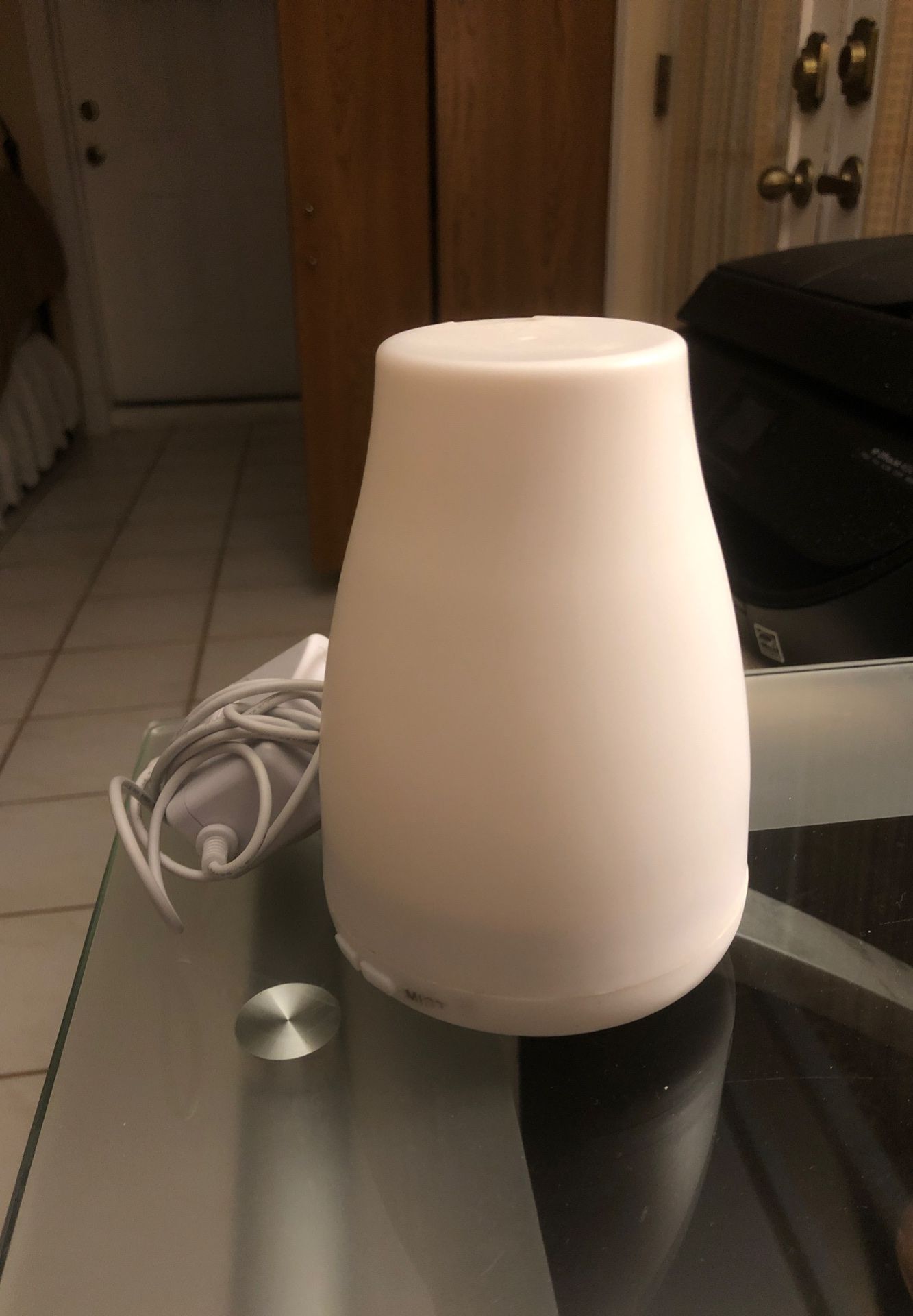 Humidifier with light LED