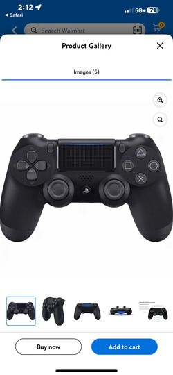 SonyPlayStation 4 DualShock 4 Wireless Controller - Black