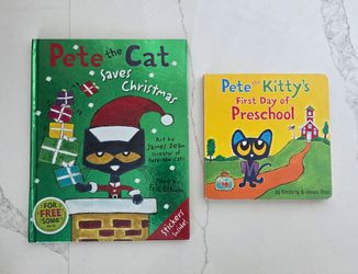 Pete the Cat Kids Books set of 2