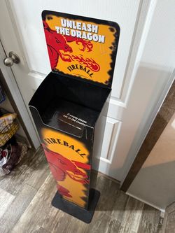 Fireball Whiskey Display