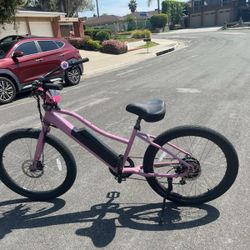 Pink E Wave (Electric Bike)