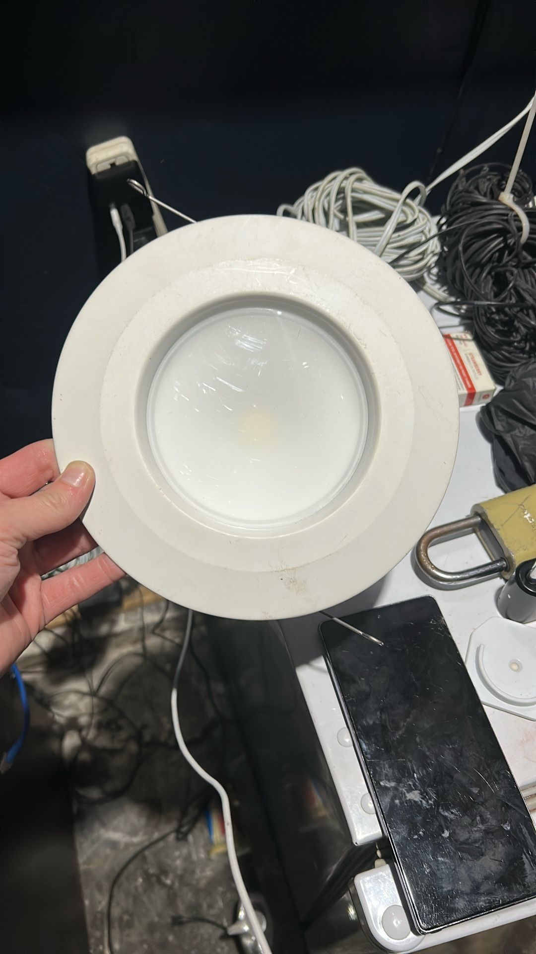 Commercial Electric LED recessed light trim