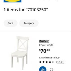 4 CHAIRS  NEW $ 220 