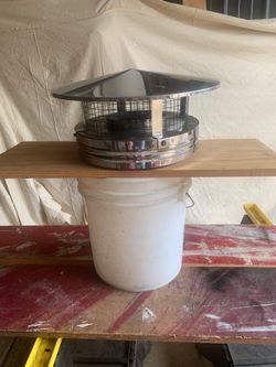 Stainless Steel Chimney Cap with Wire Mesh
