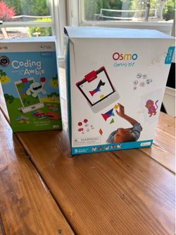 Osmo Genius Kit and Coding Game—Like New