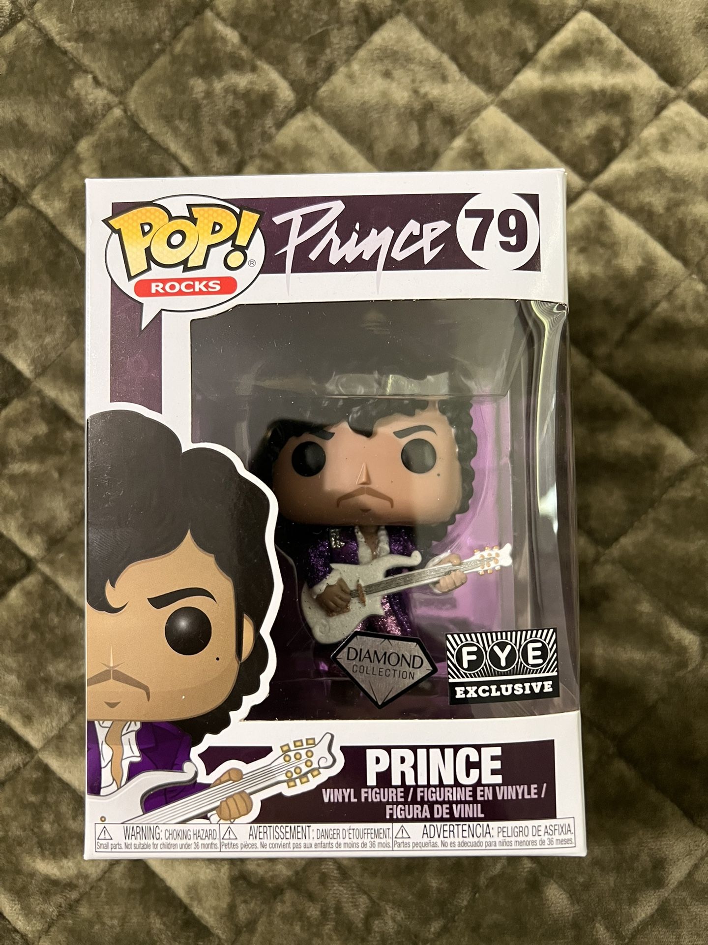 Funko Pop - Prince - Diamond Collection - FYE Exclusive - #79 (Vaulted) - $30