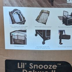 Lil Snooze Deluxe ll Nursery Center *New Unopened Box