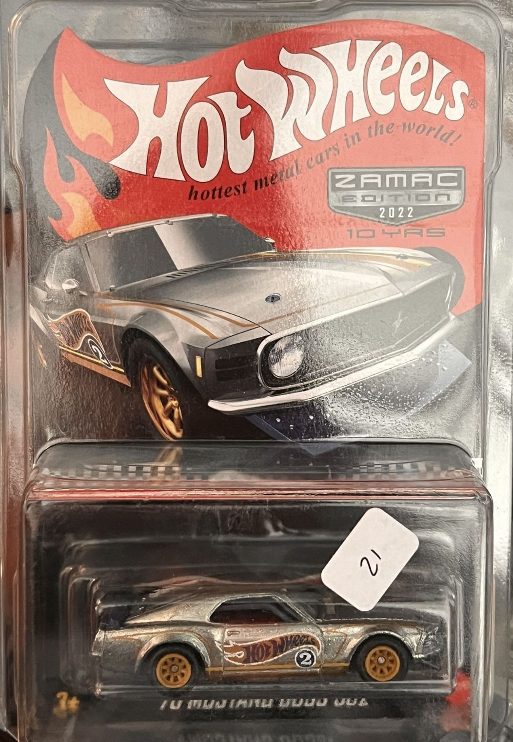 Hot wheels Mustang Boss 302 zamac RLC