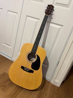 Kay Acoustic Guitar Natural Finish