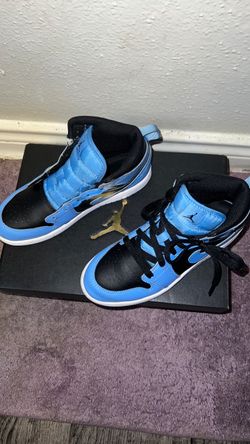 Kid’s Jordan’s Baby Blue & Black