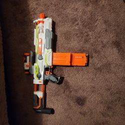 NERF Modulus ECS Motorized Blaster, Removable Scope, Stock