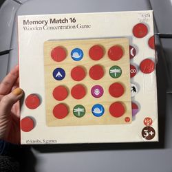 Wooden Memory Game