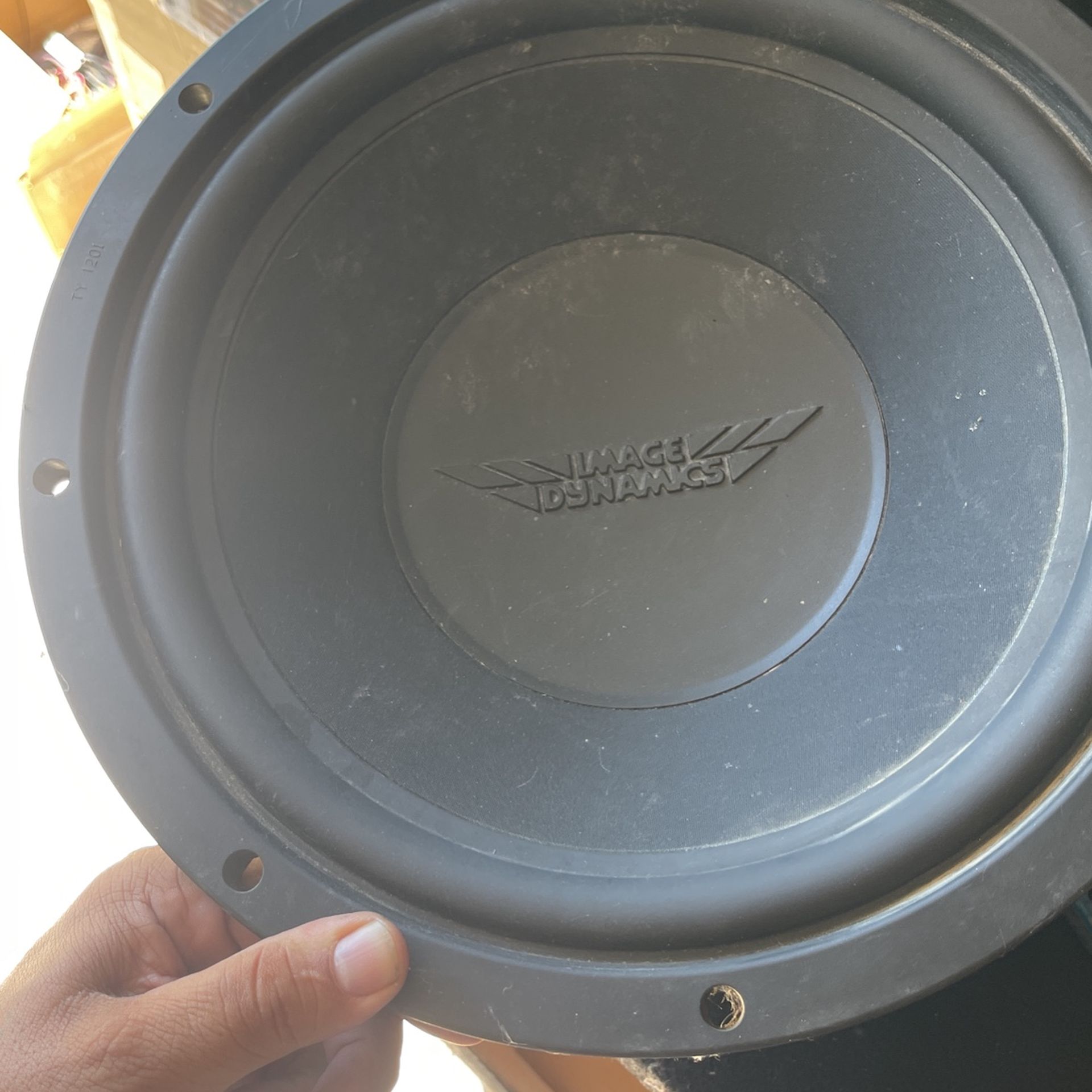 Image Dynamics 12 Inch Subwoofers The Pair