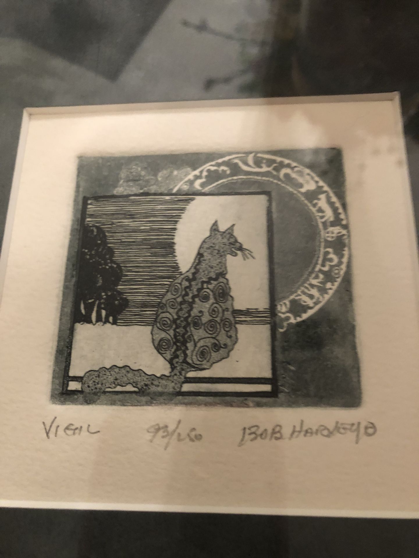 Etching By Artist Bob Harvey