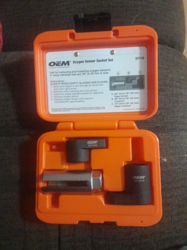 Oem Oxygen Sensor Socket Set ( Automobile)