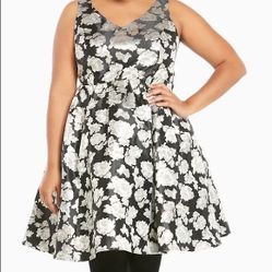 Torrid Fit And Flare Dress