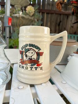 Camp snoopy 10th anniversary mug