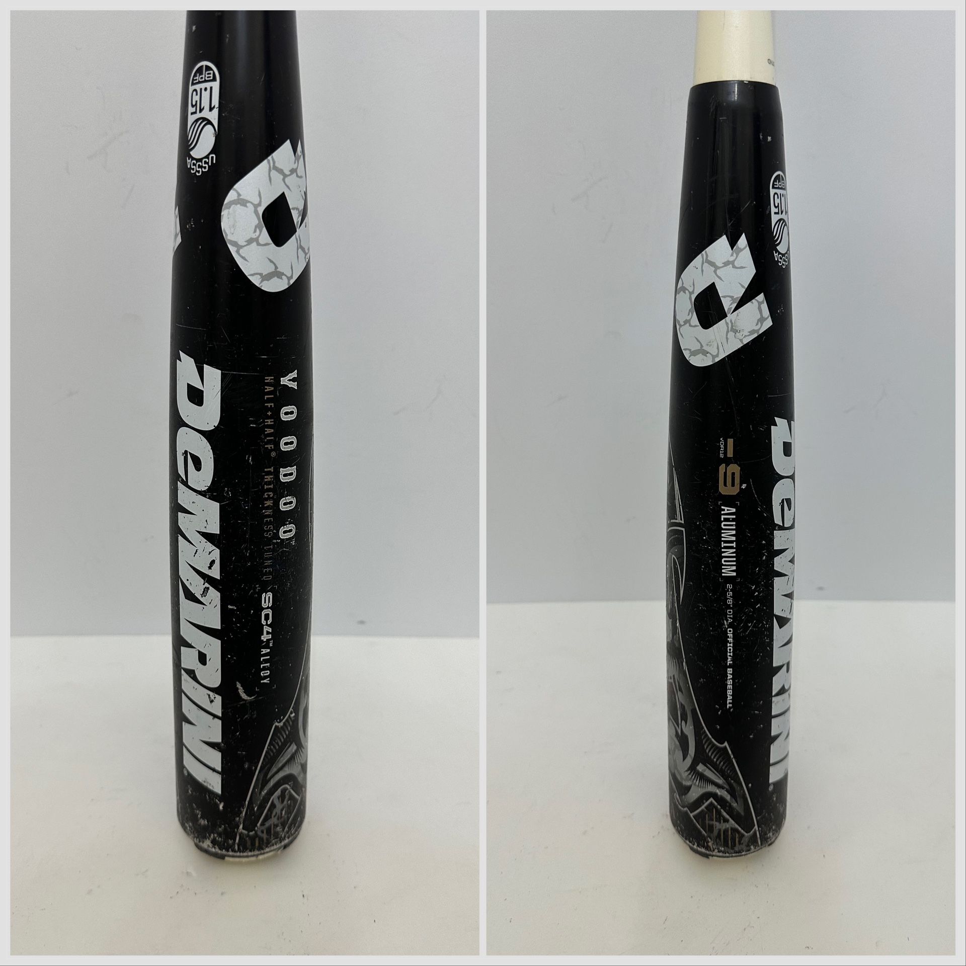 Demarini Voodoo VDR12 Baseball Bat 31”/22oz/2-5/8 Diameter/-9