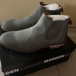 M-Grizon Grey Suede - STEVE MADDEN