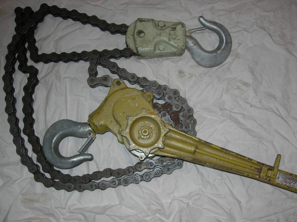3ton Yale roller chain lever hoist for Sale in Virginia Beach, VA