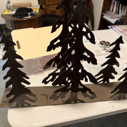 Metal Tree Art Piece