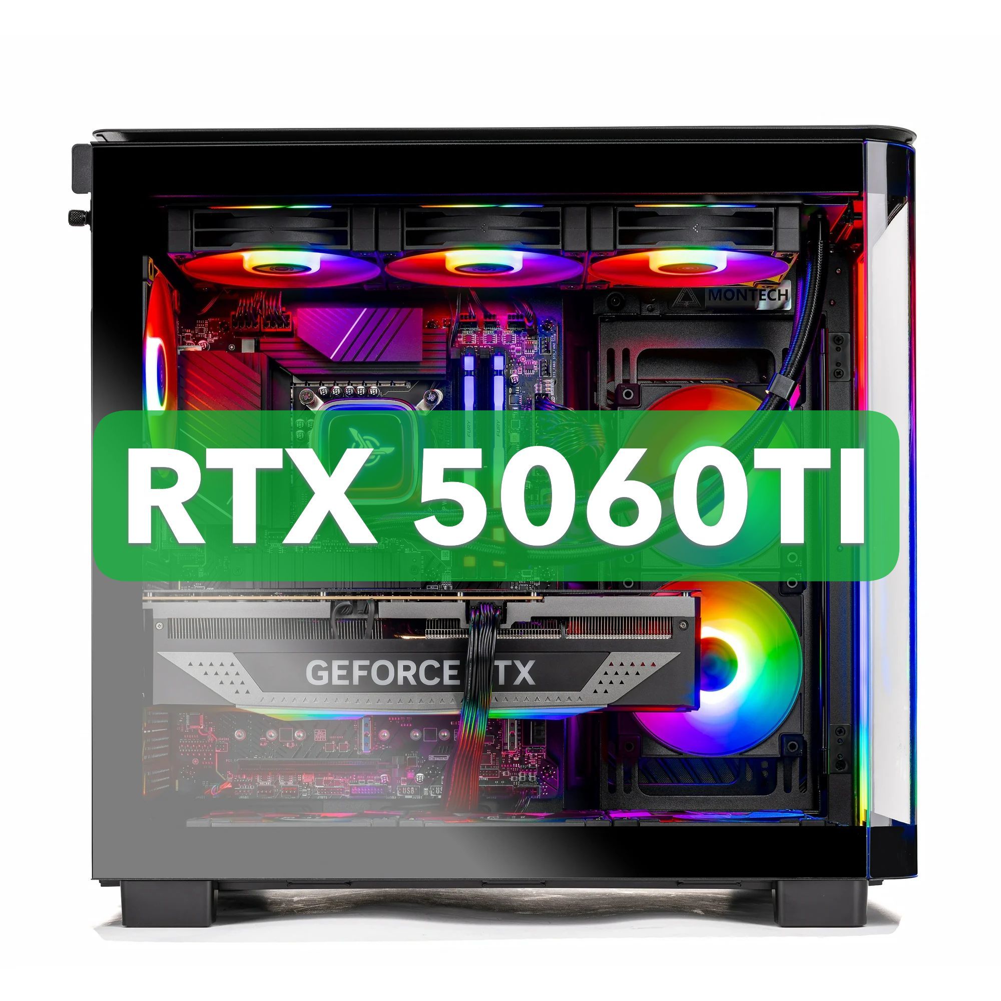 Gaming Desktop | Tower |  PC | AMD Ryzen 7 7800X3D NVIDIA | RTX 5060Ti  (16GB) | 1TB SSD | 32GB DDR5 RAM | 360mm ARGB AIO | Win 11