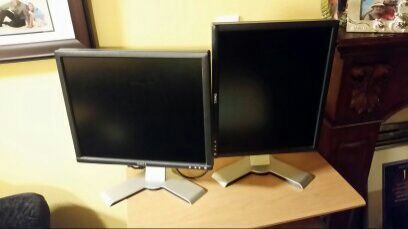 Dual Dell monitors
